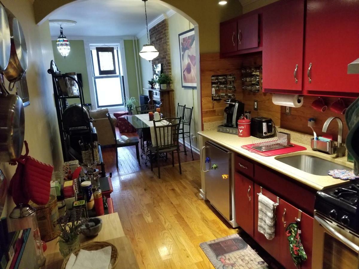 Spacious Fully Furnished Harlem Apartment Near Morningside Park New York Bagian luar foto